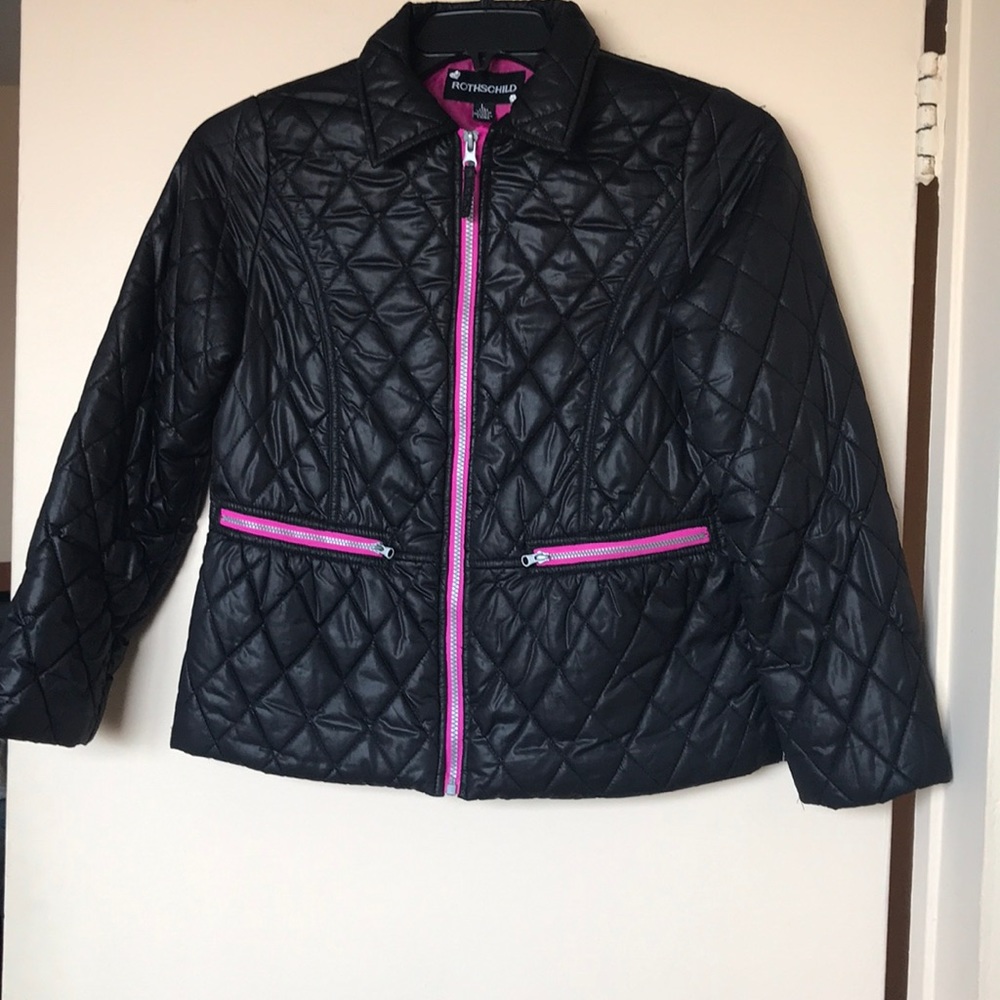 A stylish cool black jacket . Not new